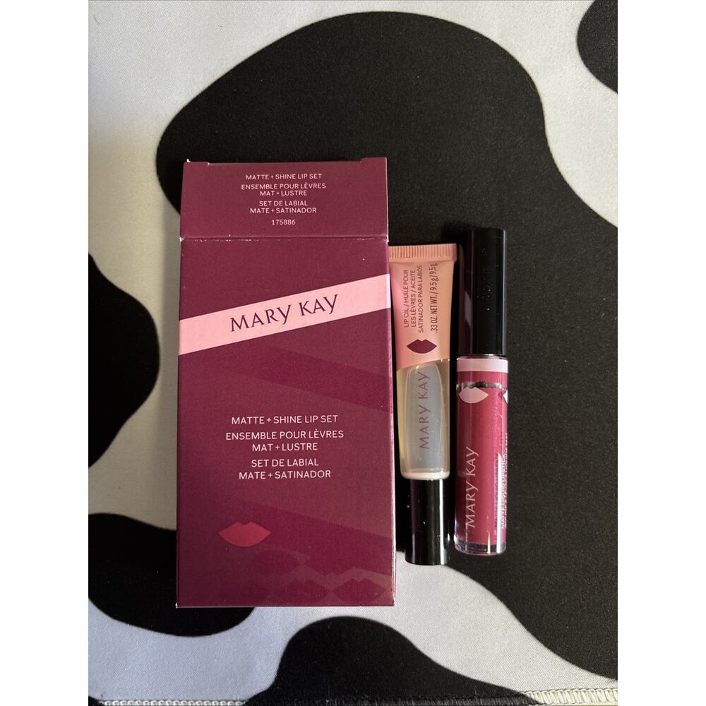 Mary Kay Matte + shine Lip Set 175886 Rose Pink
